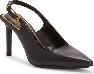 Vince Camuto Brendie Slingback Pump in Black Sfcwnp at Nordstrom, Size 7
