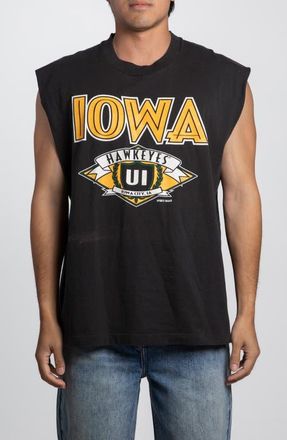 Elwood Vintage Iowa Hawkeyes Tee in Black at Nordstrom, Size X-Large