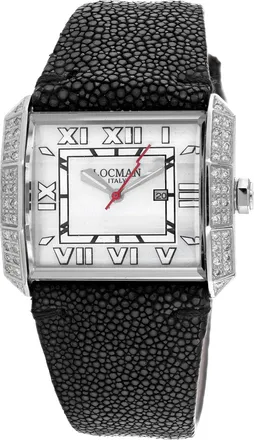 Locman Womens Classic Silver Dial Watch