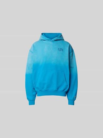 Billionaire Boys Club Hoodie mit K&auml;ngurutasche in Sky, Gr&ouml;&szlig;e XXL