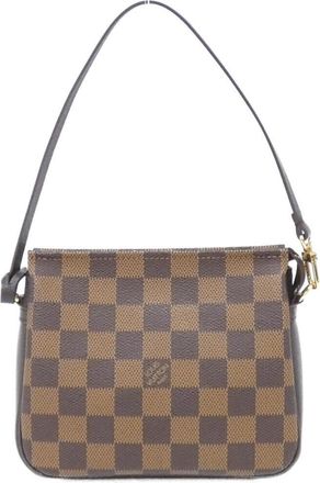 Louis Vuitton Damier Ebene Coated Canvas Pouch (Pre-Owned)