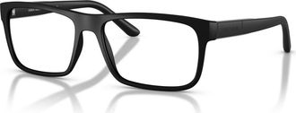 Giorgio Armani 54mm Rectangle optical glasses in Black at Nordstrom