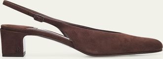 Jimmy Choo London 45mm Eyla Suede Slingback Pumps