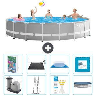 Intex Piscina Prism Frame Redonda - 549x122 Cm - 9-piezas S621