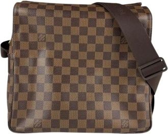 Louis Vuitton Pre-owned Cross Body Bags, male, Brown, Size: ONE SIZE Pre-owned Canvas Cross Body Bag