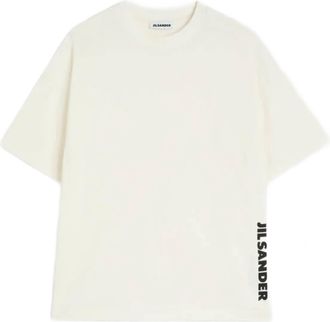 Jil Sander Boxy Fit Crew Neck T-Shirt