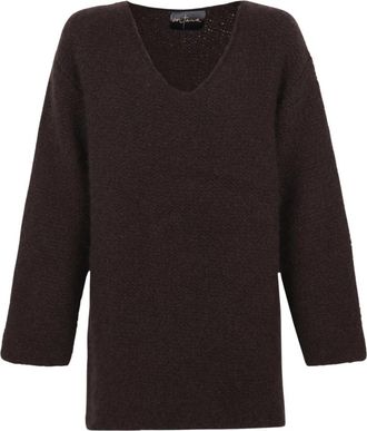 Cortana Tops - Dames - Cashmere truien - Bruin - S - Kasjmier - Truien & Vesten