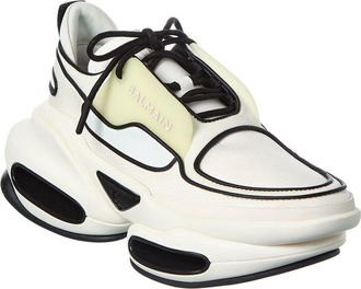 Balmain Bold Low Top Leather Sneaker