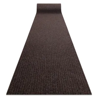 RugsX Zerbino Antiscivolo Per Metri Lineari Ceylon Esterno, Interno, Su Gomma - Marrone 0300 100cm Brown 100x190 Cm