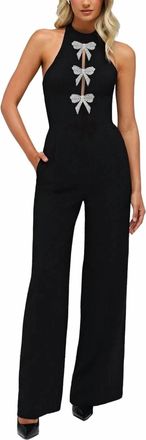 Helsi Bo Flared Jumpsuit In Black