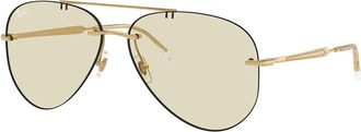 Ray-Ban RB3791 001/MG Mens Sunglasses Gold Size 59