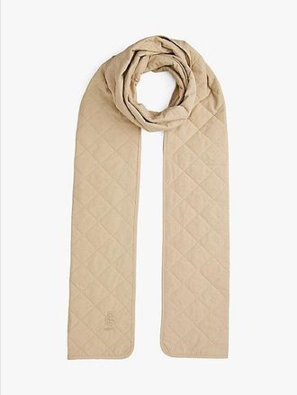 Tommy Hilfiger Bufanda acolchada con dise&ntilde;o guateado