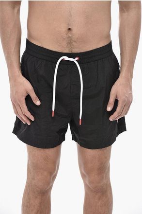 Diesel Nylon Boxer Swim Briefs BMBX-NICO Solid Color size Xxl