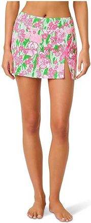 Lilly Pulitzer Kellyann Skirted Bottoms Womens Swimwear Putting Green Hannah : 12, Nylon/Spandex