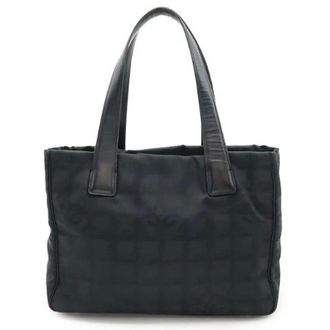 Chanel Pre-owned Tote Bags, female, Black, Size: ONE SIZE Pre-owned Nylon chanel-bags