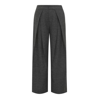 Lollys Laundry Pantalones - Trousers - Mujer - Gris - 2XL