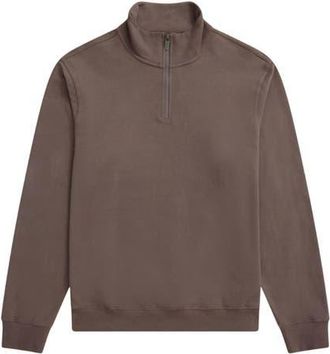 Animal Sid Half Zip Sweatshirt in Brown at Nordstrom, Size Xx-Large