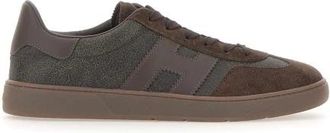 Hogan Coole Sneakers - Heren - Sneakers - Bruin - 41 1/2 EU - Leer - Schoenen