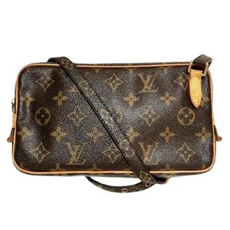 Louis Vuitton Pre-owned Cross Body Bags, female, Brown, Size: ONE SIZE Pre-owned Monogram Shoulder Bag
