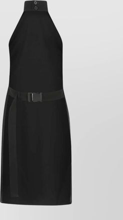 Burberry silk crepe midi dress