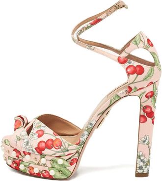 Aquazzura Sandali Harlow con tacco alto 150mm - Toni neutri