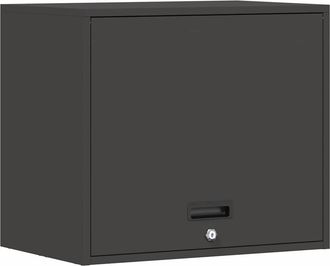 vidaXL Armario De Pared Para El Garaje Negro 60 X 40 X 53 Cm Vidaxl