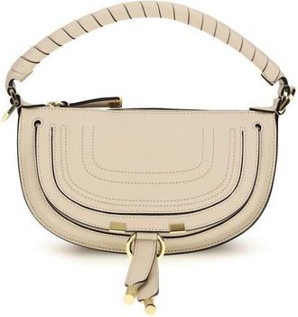 Chlo&eacute; Beige Calf Leather Bos Taurus Shoulder Womens Bag
