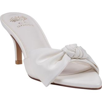 Good Choice Shoes Carmen Bow Slide Sandal in White at Nordstrom Rack, Size 8.5