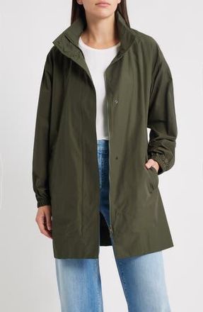 Eileen Fisher Stand Collar Jacket in Woodland at Nordstrom Rack, Size Large