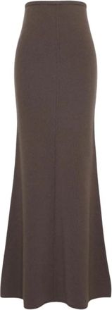 Max Mara Maxi Rokken - Dames - Maxi Rokken - Bruin - M - Rokken