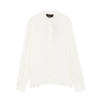 Twinset Blouse - female - Twinset - Blouses - White - XL - Blouses & Shirts