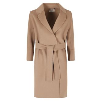 Max Mara Dames, Mantels, Beige, Maat: 4XS