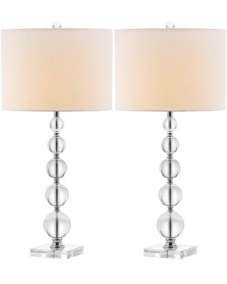 Safavieh Liam 29In Stacked Crystal Ball Lamp