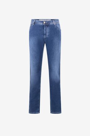 Richard J. Brown Slim Jeans aus Baumwolle und Kaschmir Tokyo