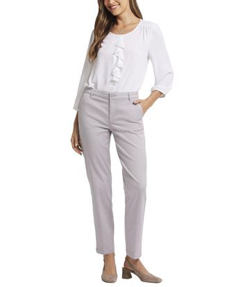 NYDJ Nydj Sadie Pearl Grey Slim Jean