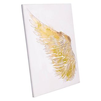 Wanderlust Deco Wanderlust Deco - Cuadro Con Relieve Pintado A Mano 40x60x1.8