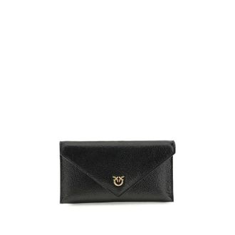 Pinko Clutches, female, Black, Size: ONE SIZE Love Birds Clutch Bag