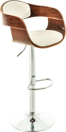 Clp Clp - Taburete De Bar Kingston Nogal/blanco