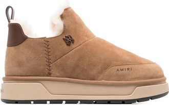 Amiri Malibu boots - men - Sheep Skin/Shearling/Suede/Rubber - 44 - Neutrals