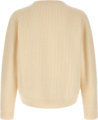 Jil Sander Mens White Wool Cardigan Clothing