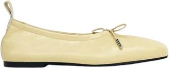 Alohas Rosalind Ballerina - Dames - Ballerinas - Geel - 40 EU - Leer - Schoenen