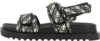 Guess Schoenen, Dames, Zwart, 37 EU, Fabelis Sandalen