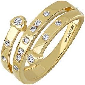Bony Levy Cleo Bypass Trend Ring in 18K Yellow Gold at Nordstrom, Size 6.5