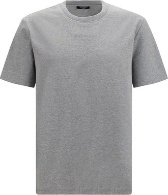 Balmain Grey Crew Neck T-Shirt