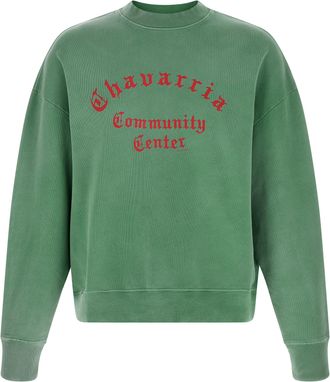 Willy Chavarria Bicolor Cotton Mens Sweatshirt