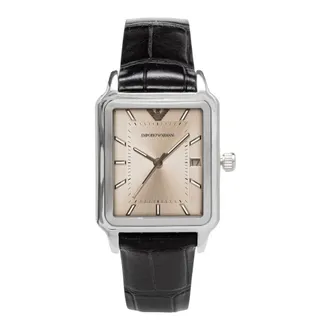 Emporio Armani Accessoires, Heren, Zwart, ONE Size, Watches