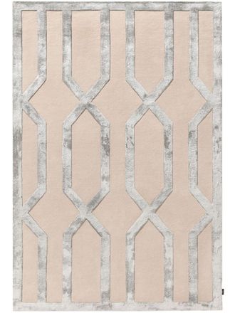 benuta Alfombra crema/gris 160x230