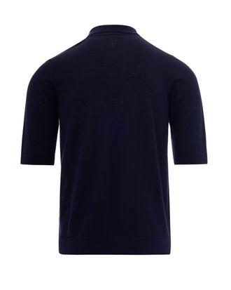 Ballantyne Cotton Shirt - Navy
