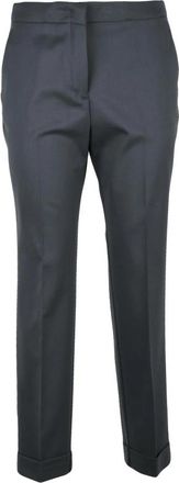Etro Pantalone - Dames - Chinos - Grijs - 2XS - Wol - Broeken
