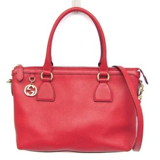 Gucci Pre-owned Leather gucci-bags - Dames - Vintage Handtas - Rood - ONE Size - Leer - Vintage